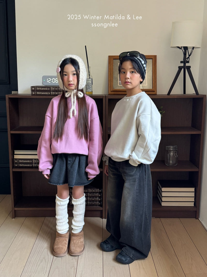 Matilda & Lee - Korean Children Fashion - #childofig - Need Cutting Sweatshirt - 11