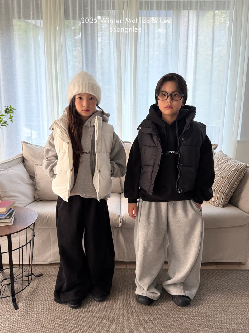 Matilda & Lee - Korean Children Fashion - #childofig - Wellon Padded Vest - 3