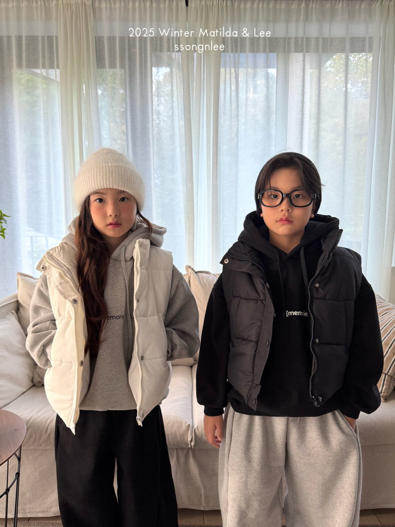 Matilda & Lee - Korean Children Fashion - #childofig - Wellon Padded Vest - 4