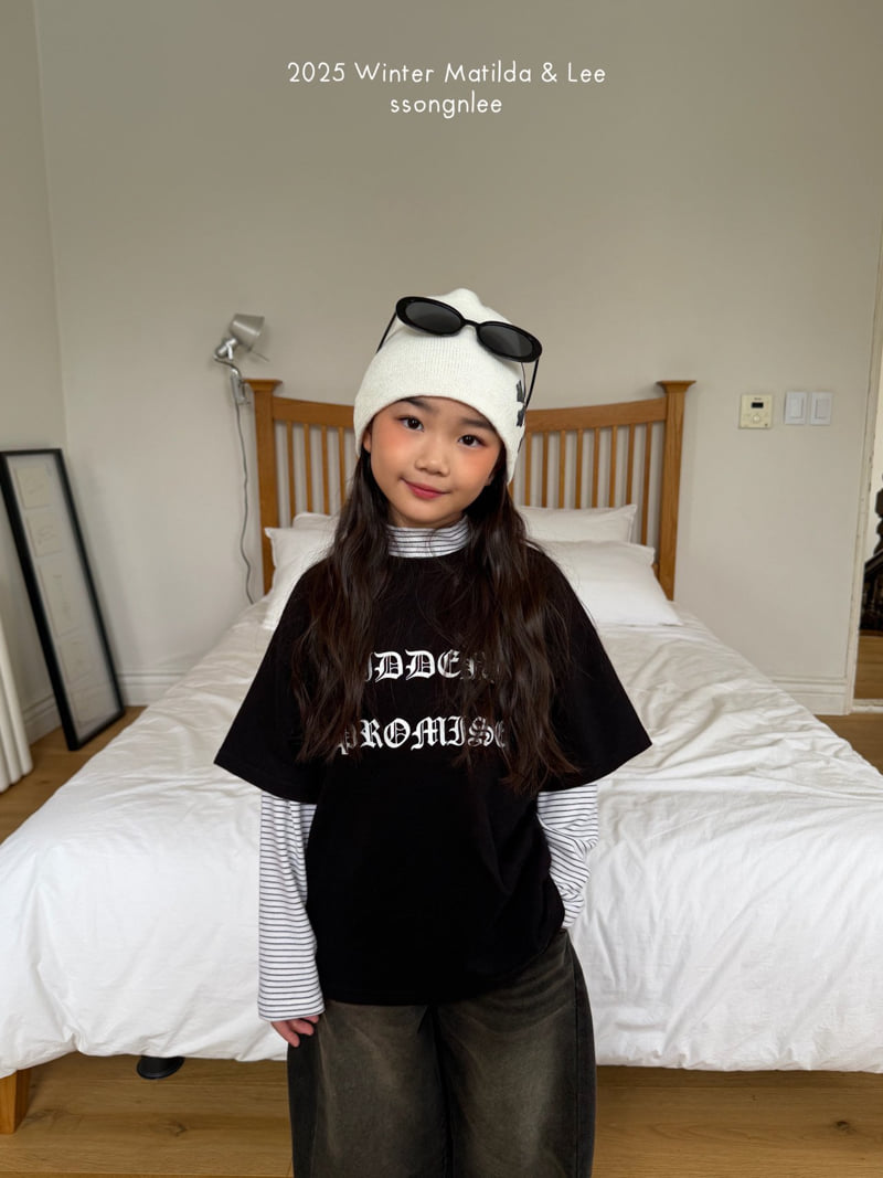 Matilda & Lee - Korean Children Fashion - #childofig - Winter Hidden Short Sleeve Tee