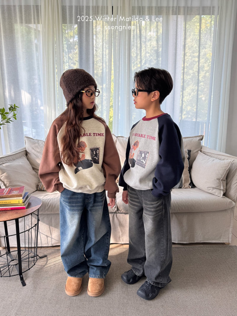 Matilda & Lee - Korean Children Fashion - #childofig - Enjoyable Sweatshirt - 12