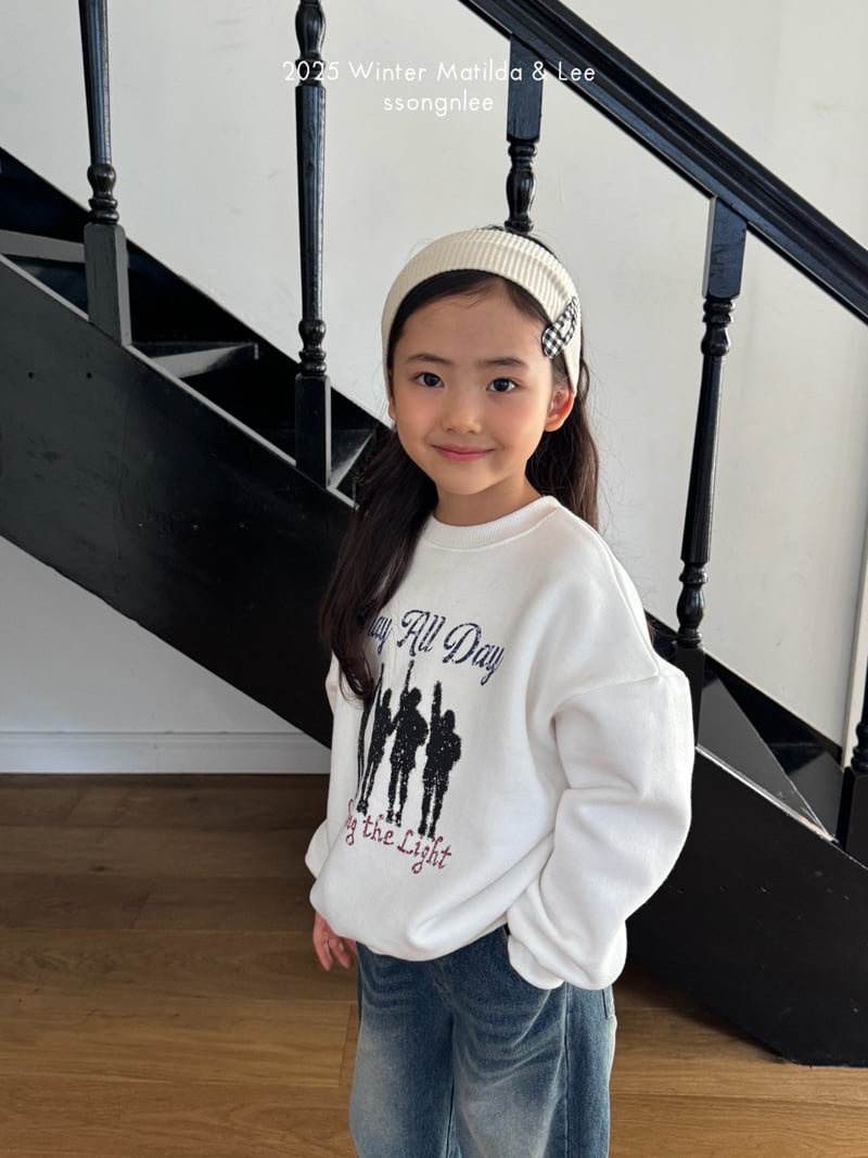Matilda & Lee - Korean Children Fashion - #childrensboutique - All Day Sweatshirt - 7