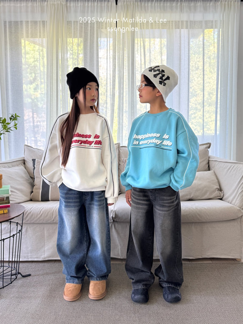 Matilda & Lee - Korean Children Fashion - #childrensboutique - Every Happy Sweatshirt - 6