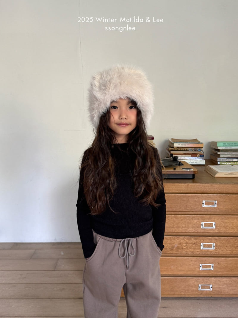 Matilda & Lee - Korean Children Fashion - #childofig - Winter Basic Tee - 4