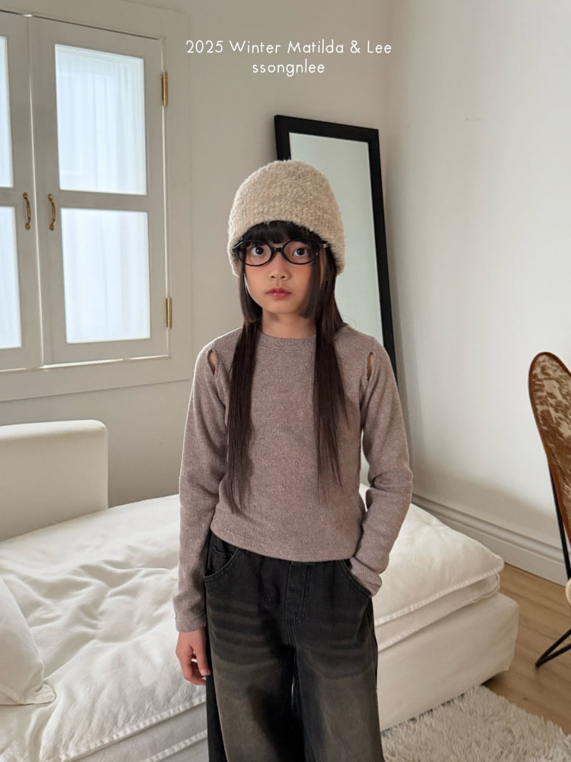Matilda & Lee - Korean Children Fashion - #childrensboutique - Mild Slit Knit - 9