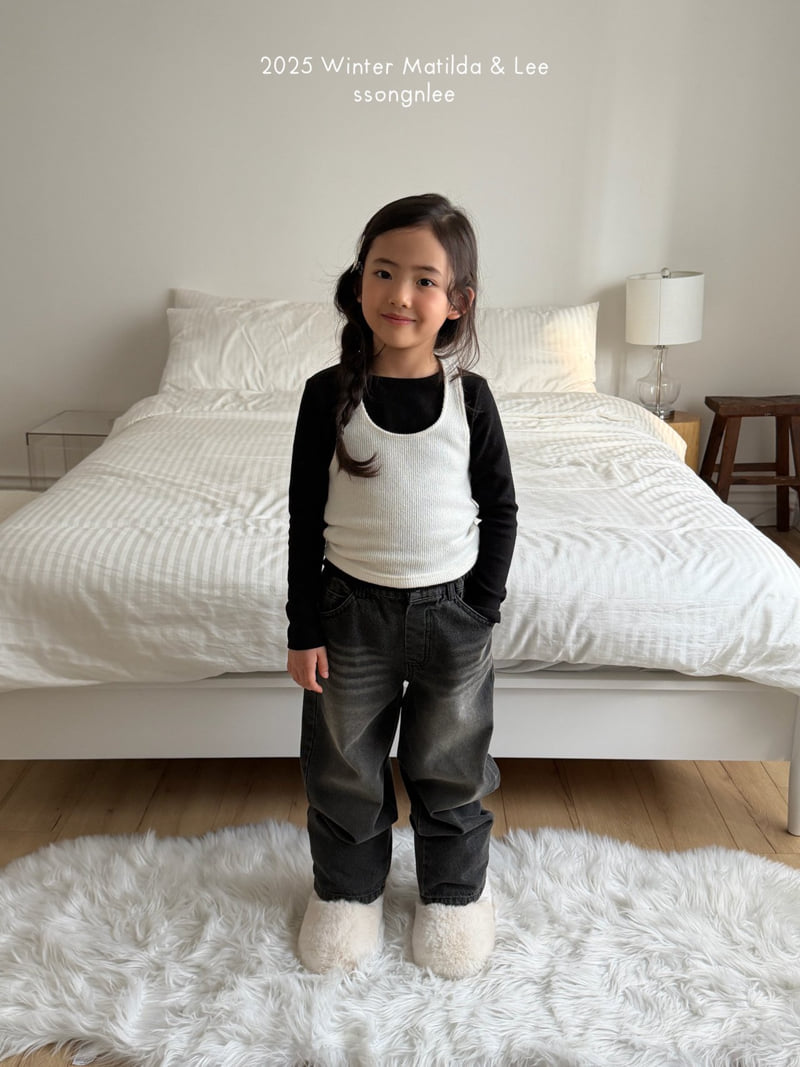 Matilda & Lee - Korean Children Fashion - #childrensboutique - Halterneck Knit - 3