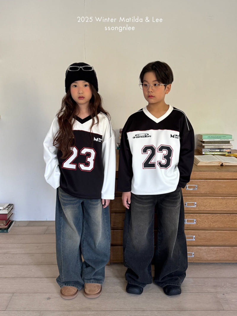 Matilda & Lee - Korean Children Fashion - #childrensboutique - 23 V Jersey Sweatshirt - 9