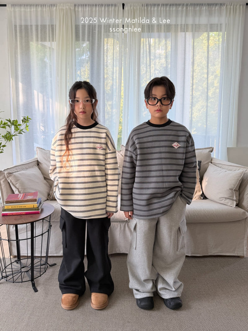 Matilda & Lee - Korean Children Fashion - #childrensboutique - Fair Label Stripe Tee - 3