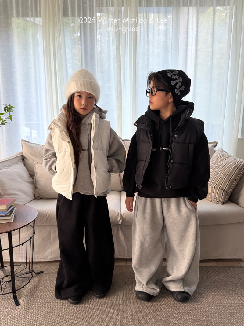 Matilda & Lee - Korean Children Fashion - #childrensboutique - Wellon Padded Vest - 5