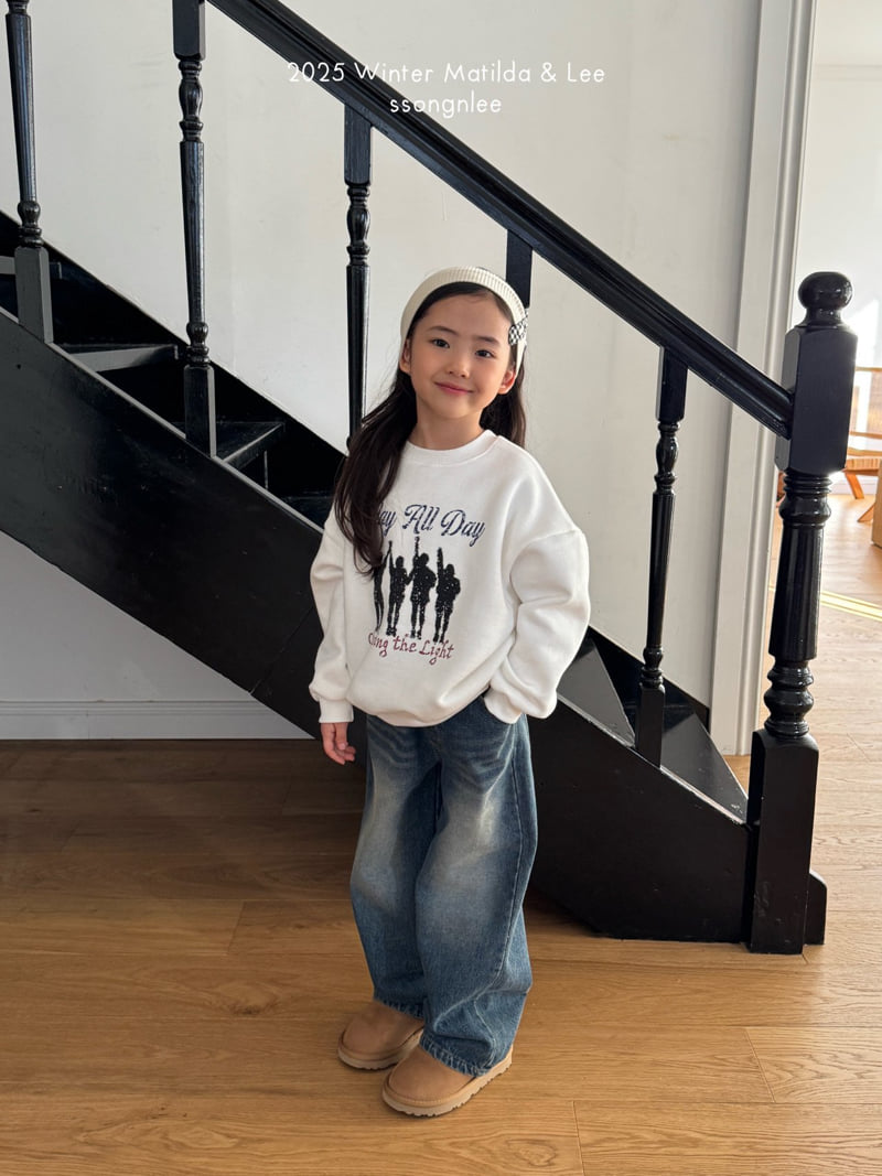 Matilda & Lee - Korean Children Fashion - #designkidswear - All Day Sweatshirt - 8