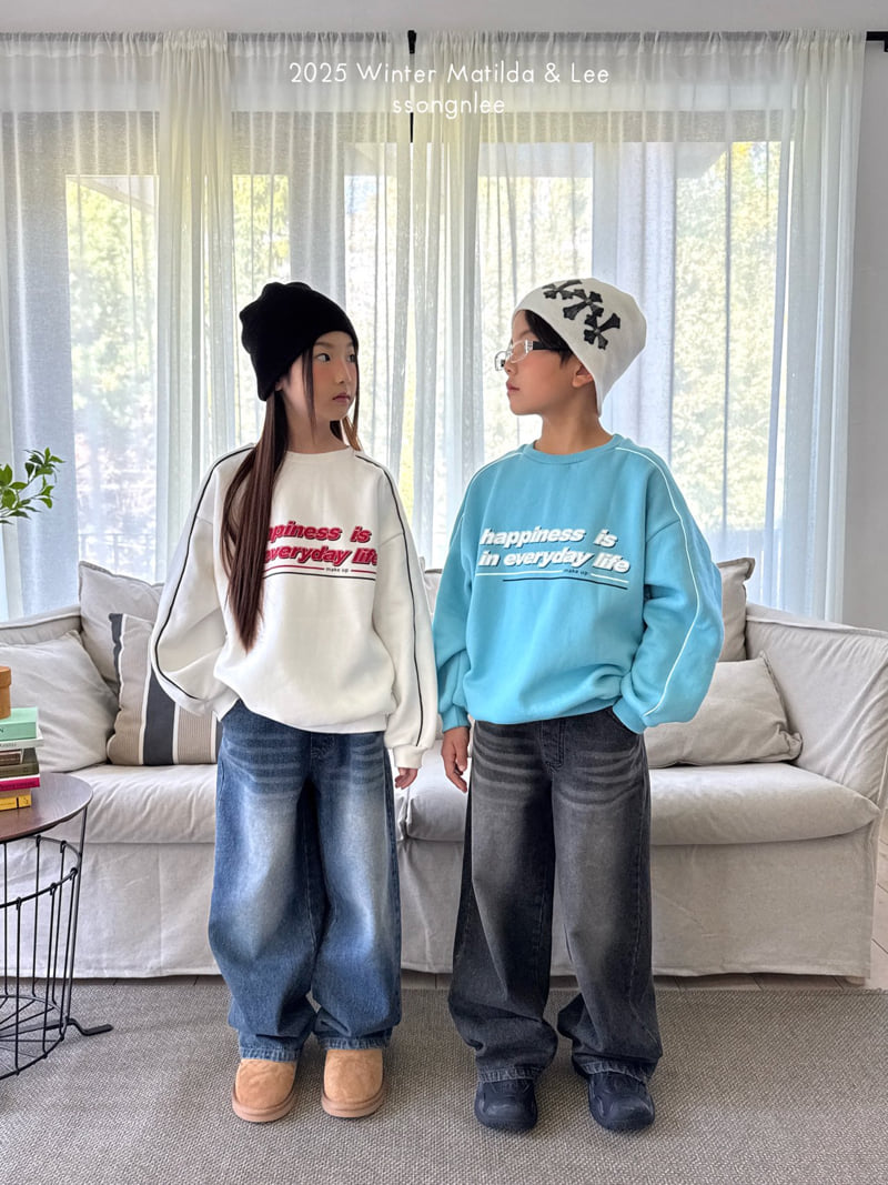 Matilda & Lee - Korean Children Fashion - #designkidswear - Every Happy Sweatshirt - 7