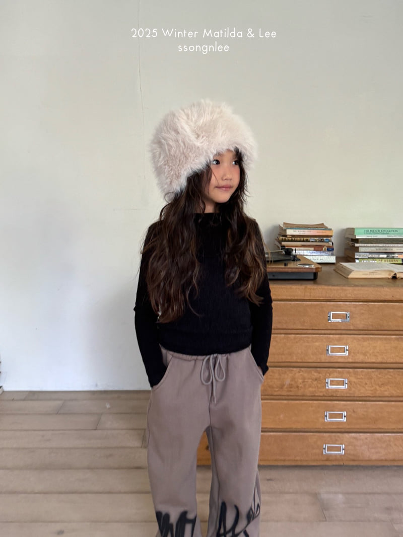 Matilda & Lee - Korean Children Fashion - #designkidswear - Winter Basic Tee - 5