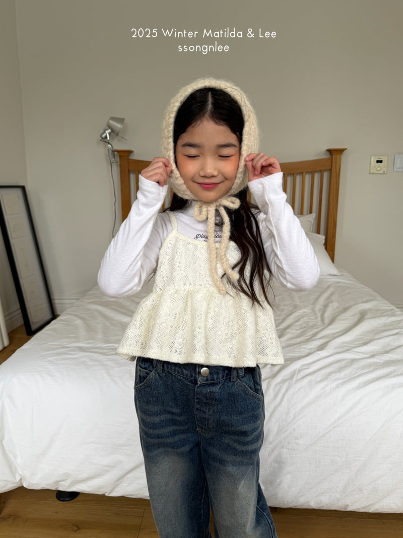Matilda & Lee - Korean Children Fashion - #designkidswear - Lace Bustier - 7