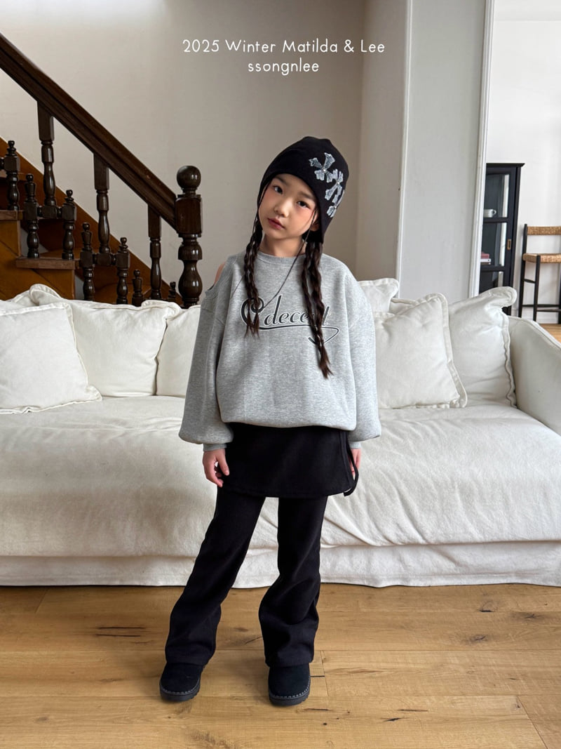 Matilda & Lee - Korean Children Fashion - #designkidswear - Bootcut Wrap Skirt - 12