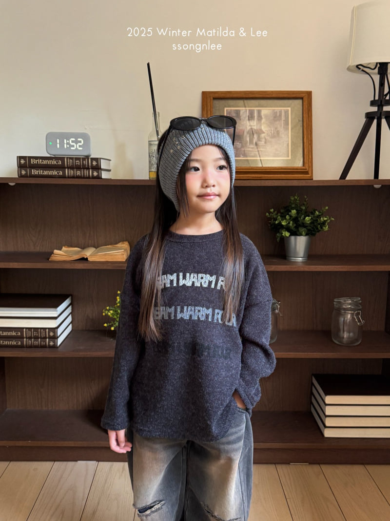 Matilda & Lee - Korean Children Fashion - #designkidswear - Warm Mood Knit - 7
