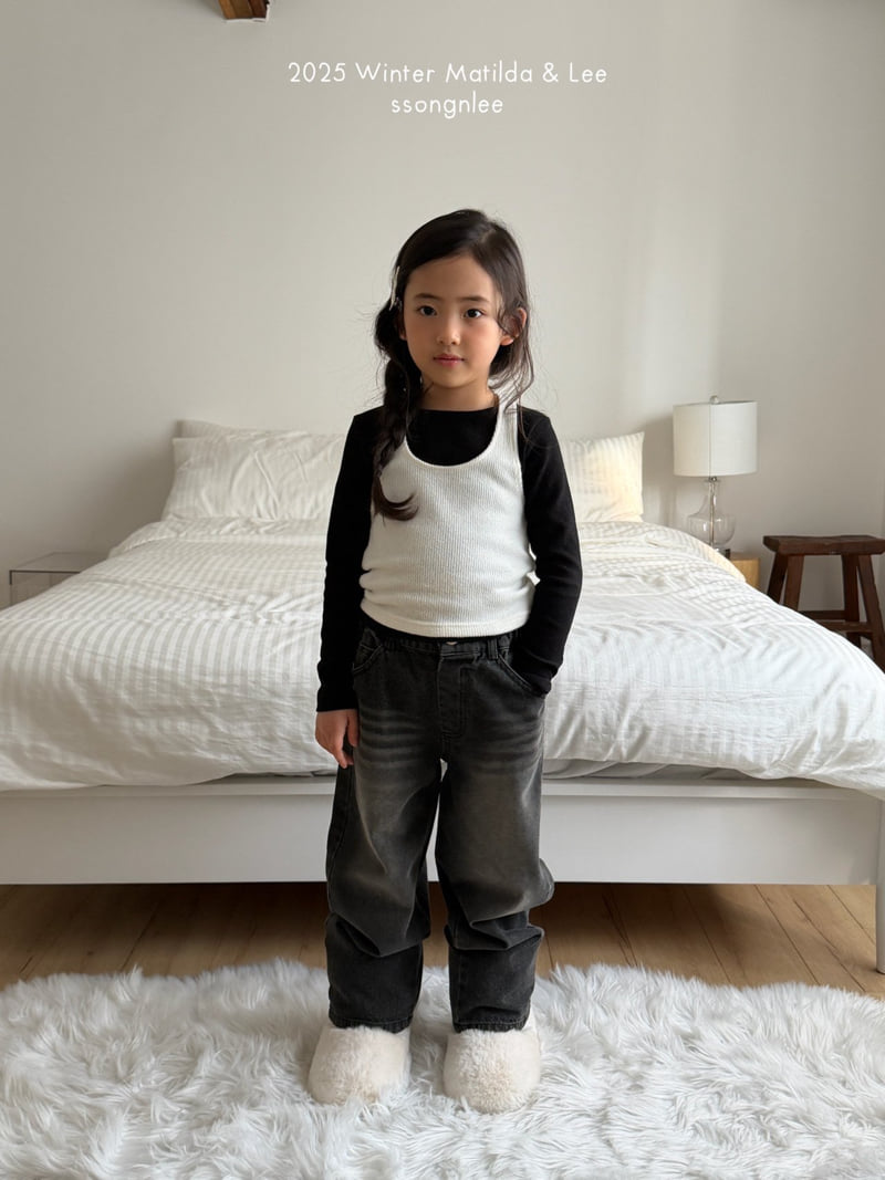 Matilda & Lee - Korean Children Fashion - #childrensboutique - Halterneck Knit - 4