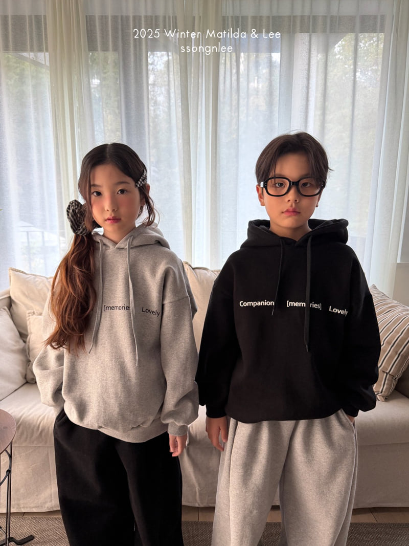 Matilda & Lee - Korean Children Fashion - #designkidswear - Memories Hoodie