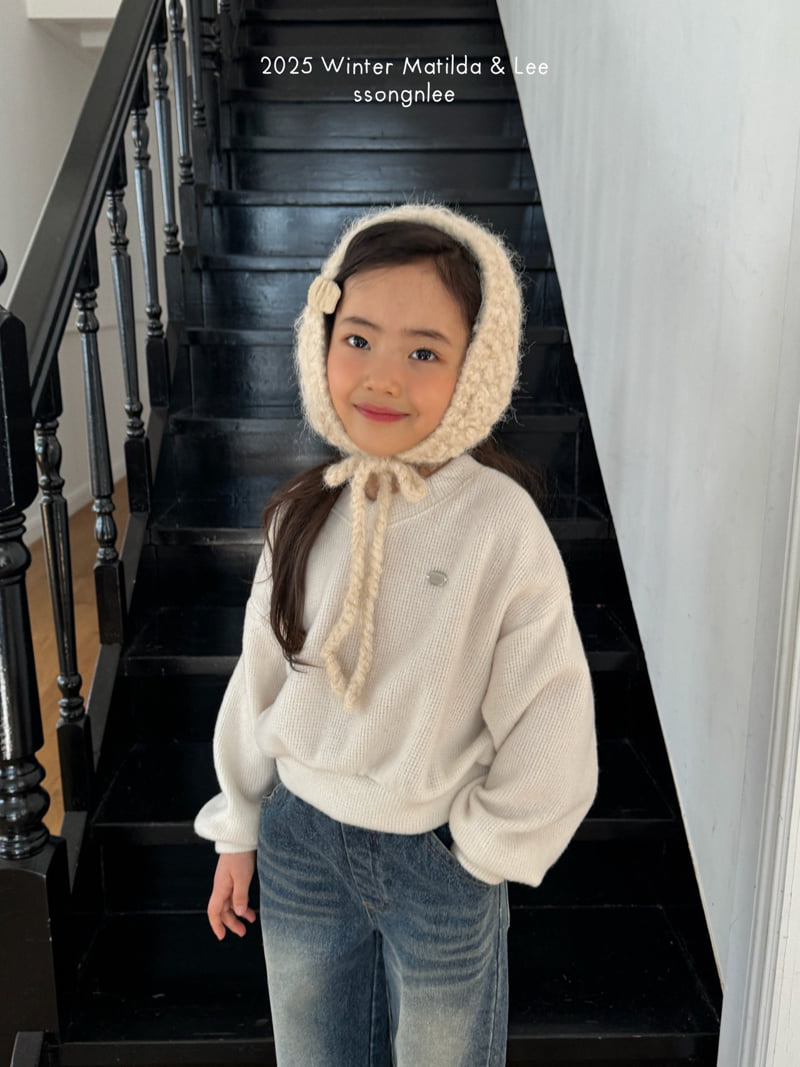 Matilda & Lee - Korean Children Fashion - #designkidswear - Winter V Neck Knit - 8