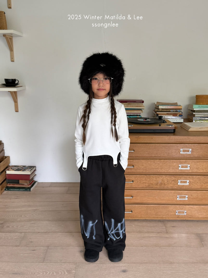 Matilda & Lee - Korean Children Fashion - #designkidswear - Graphic Pants - 5