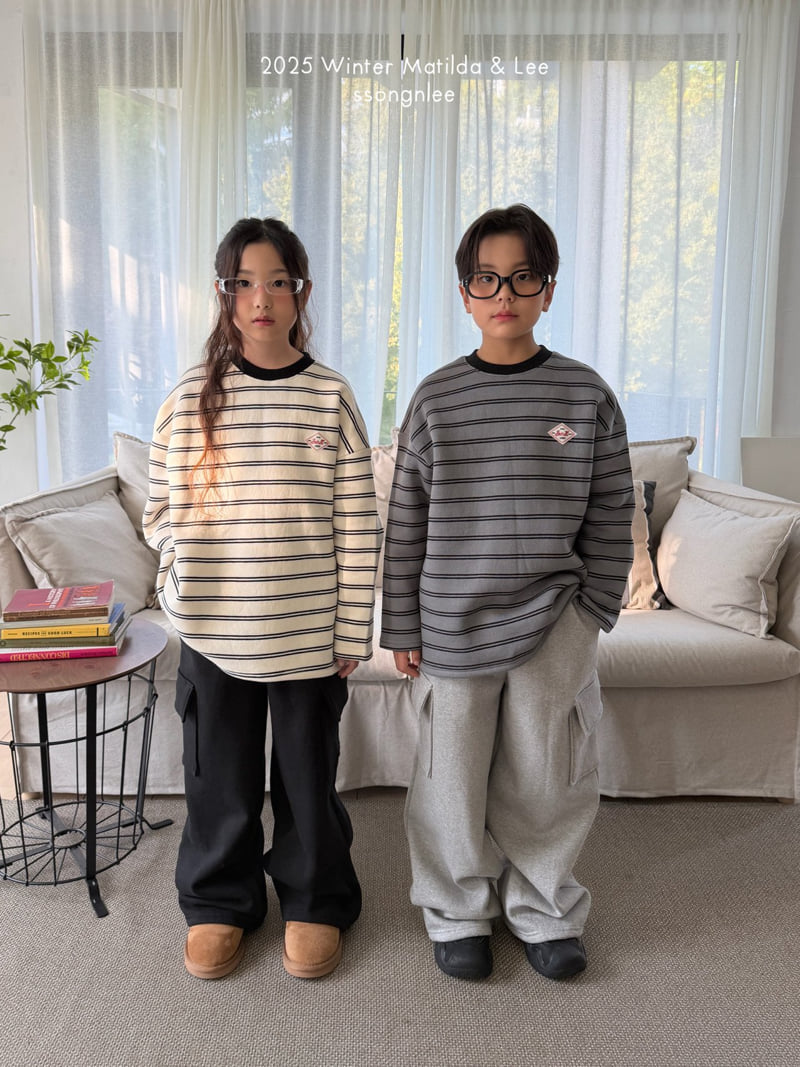 Matilda & Lee - Korean Children Fashion - #childrensboutique - Fair Label Stripe Tee - 4