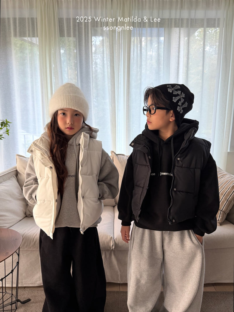 Matilda & Lee - Korean Children Fashion - #designkidswear - Wellon Padded Vest - 6