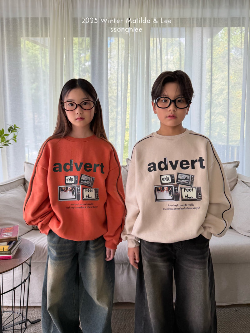 Matilda & Lee - Korean Children Fashion - #designkidswear - Edivert Sweatshirt