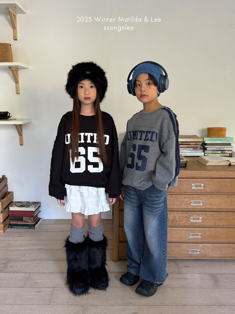Matilda & Lee - Korean Children Fashion - #discoveringself - 65 Line Sweatshirt - 12