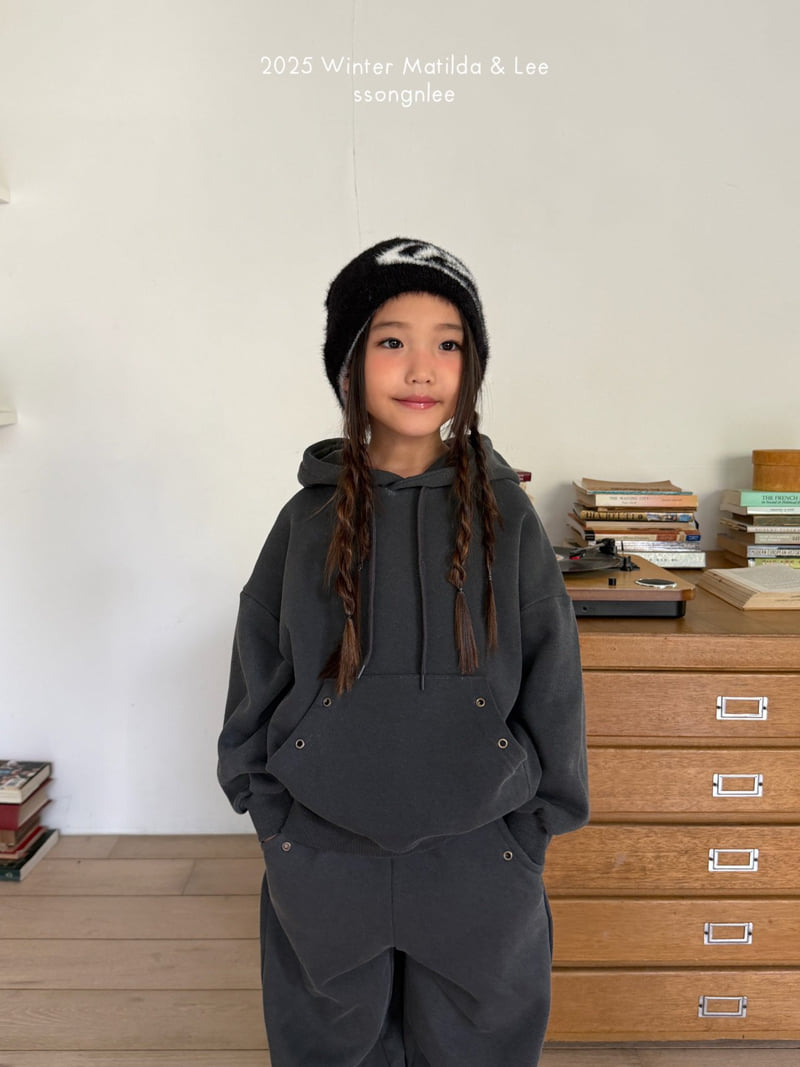 Matilda & Lee - Korean Children Fashion - #discoveringself - Eyelet Pig Hoodie - 10
