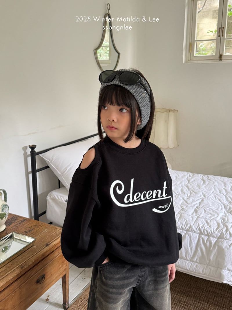 Matilda & Lee - Korean Children Fashion - #discoveringself - Decent Slit Sweatshirt - 9