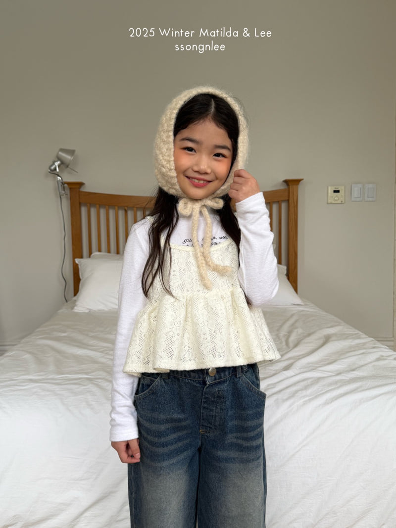 Matilda & Lee - Korean Children Fashion - #discoveringself - Lace Bustier - 8