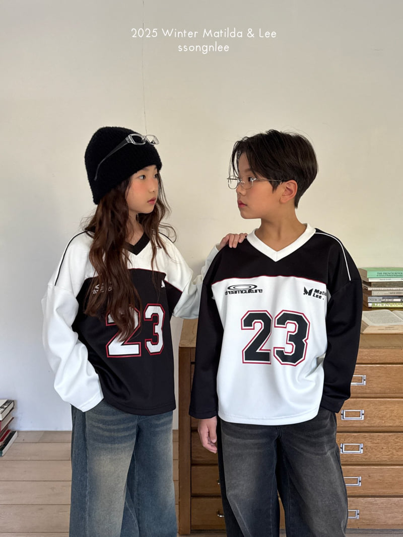 Matilda & Lee - Korean Children Fashion - #discoveringself - 23 V Jersey Sweatshirt - 11