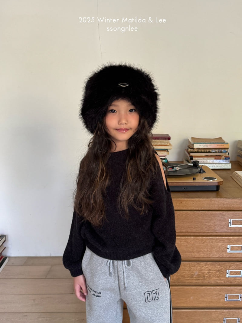 Matilda & Lee - Korean Children Fashion - #discoveringself - Shoulder Cutout Knit - 8