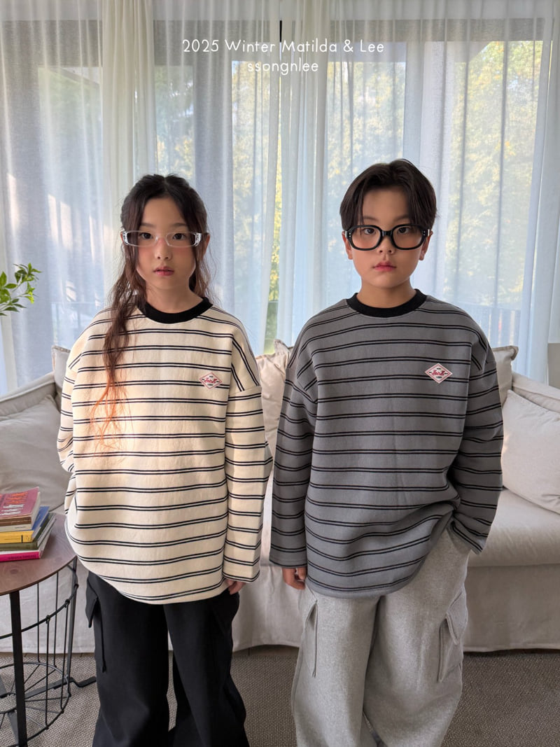 Matilda & Lee - Korean Children Fashion - #discoveringself - Fair Label Stripe Tee - 5
