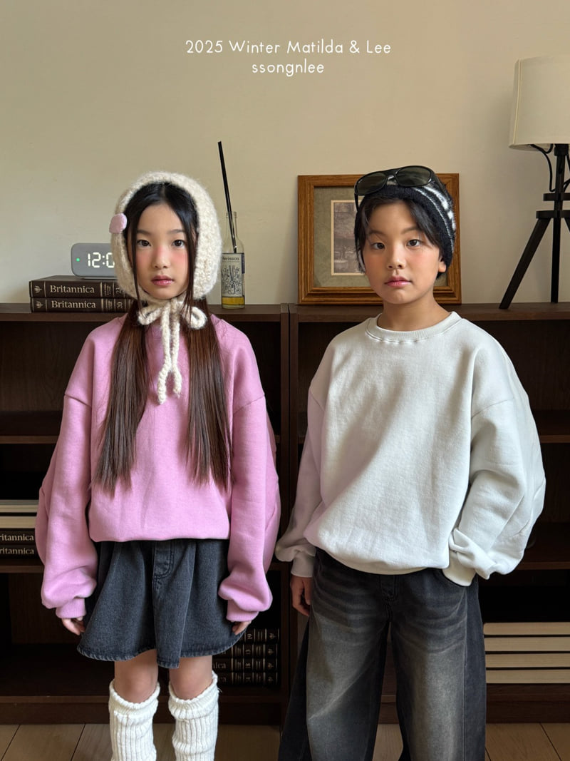 Matilda & Lee - Korean Children Fashion - #discoveringself - Need Cutting Sweatshirt