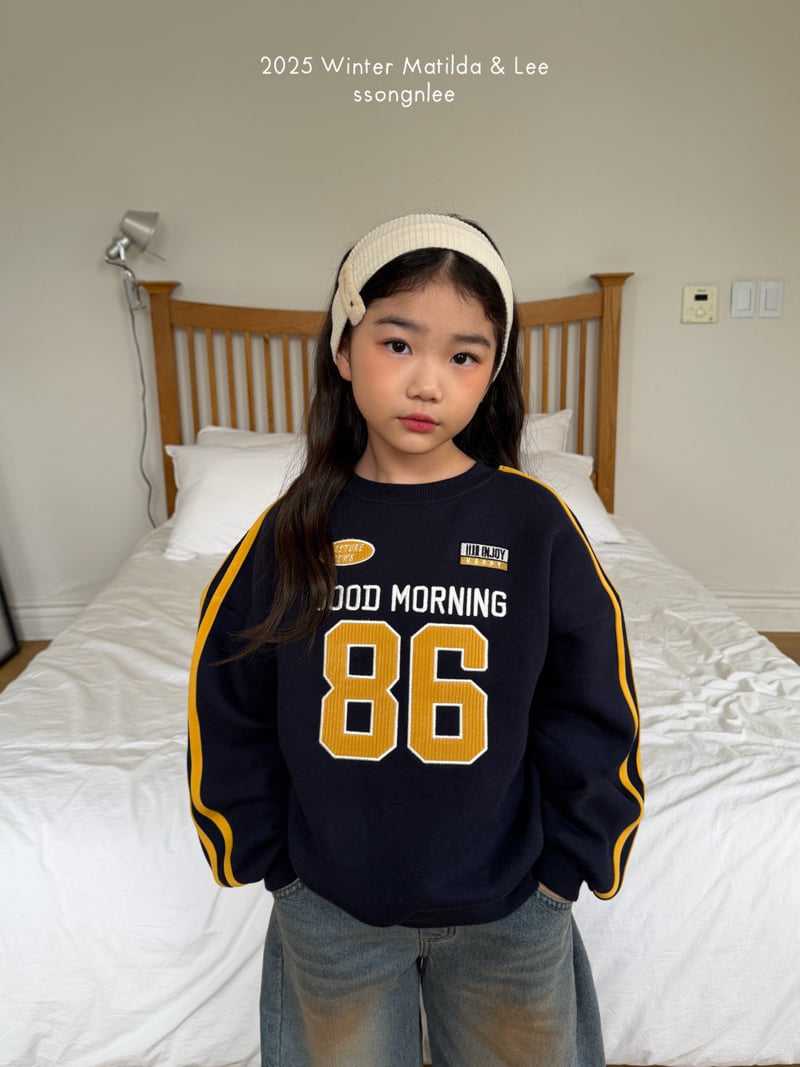 Matilda & Lee - Korean Children Fashion - #discoveringself - Retro 86 Sweatshirt - 8