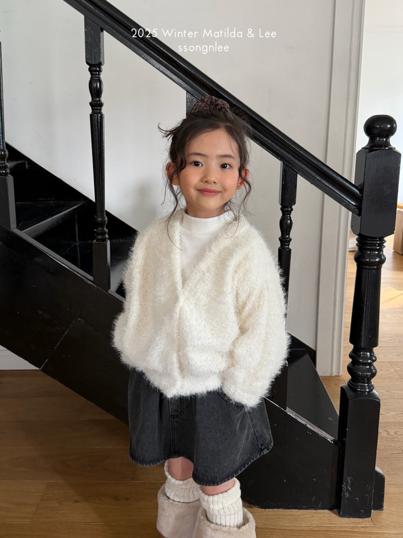Matilda & Lee - Korean Children Fashion - #discoveringself - Bouclé Cardigan