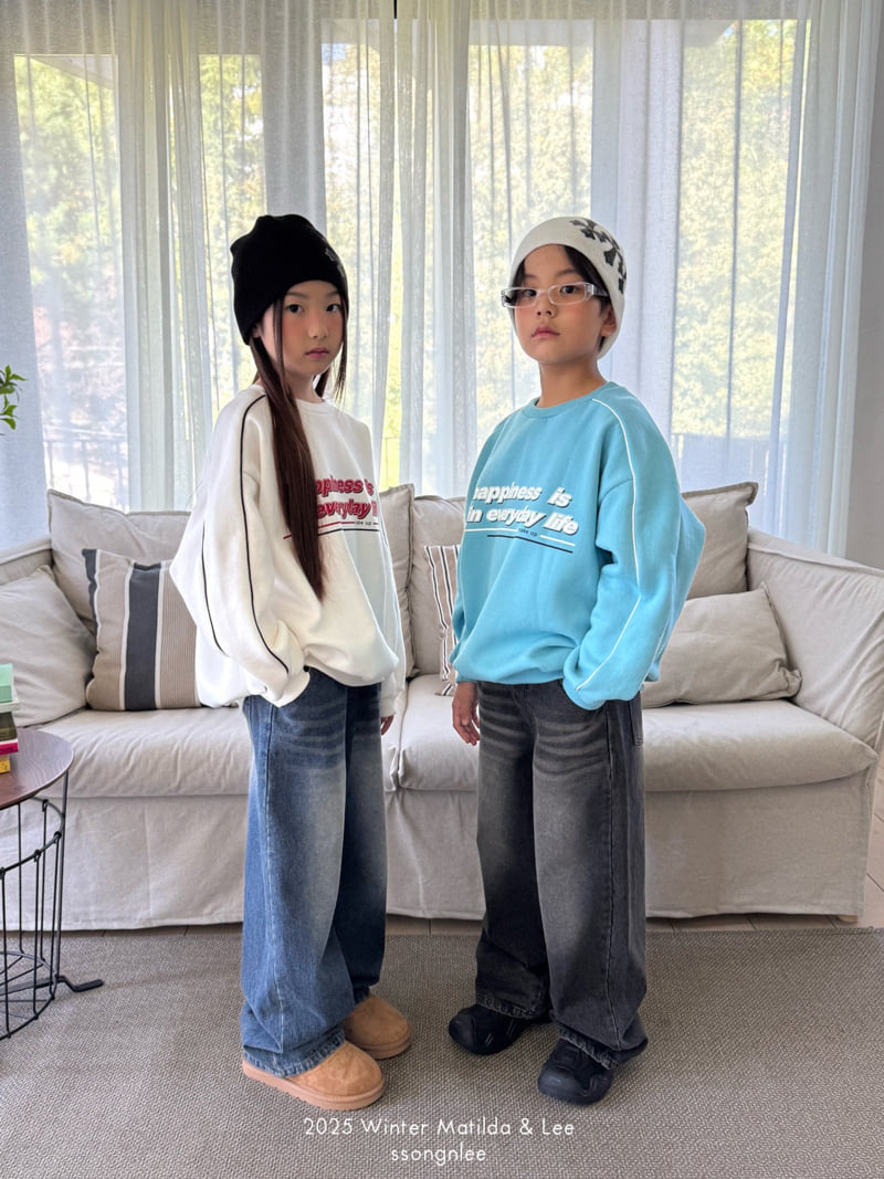 Matilda & Lee - Korean Children Fashion - #fashionkids - Every Happy Sweatshirt - 9