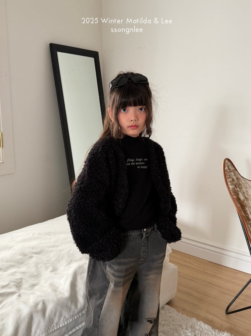 Matilda & Lee - Korean Children Fashion - #fashionkids - Fuzzy Bolero - 6