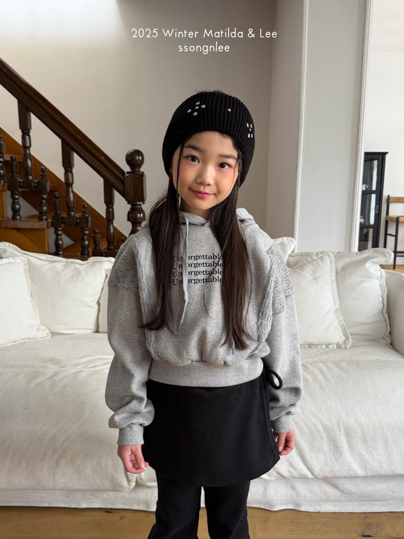Matilda & Lee - Korean Children Fashion - #fashionkids - Knit Layered Hoodie