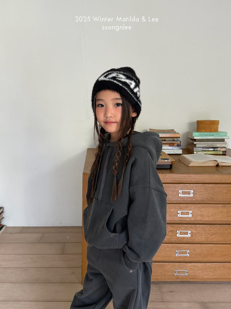 Matilda & Lee - Korean Children Fashion - #fashionkids - Eyelet Pig Hoodie - 11