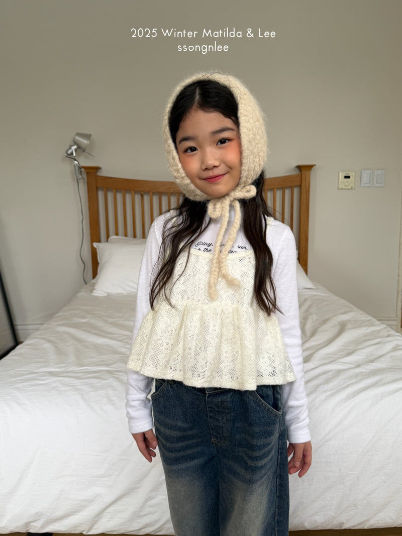 Matilda & Lee - Korean Children Fashion - #fashionkids - Lace Bustier - 9