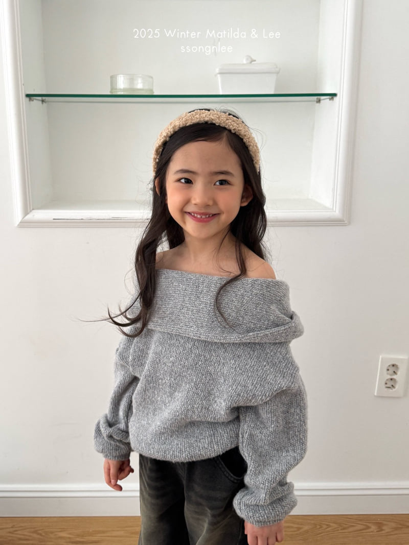 Matilda & Lee - Korean Children Fashion - #fashionkids - Hood Off Knit - 5