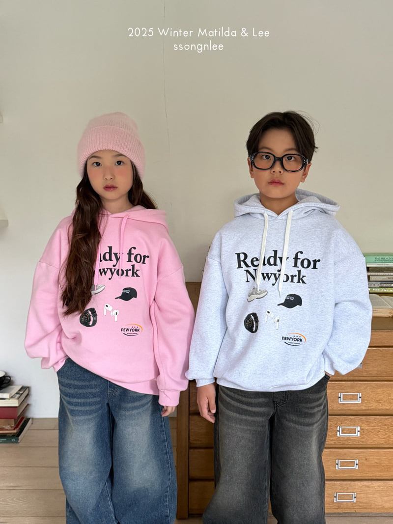 Matilda & Lee - Korean Children Fashion - #fashionkids - Ready for New York Hoodie
