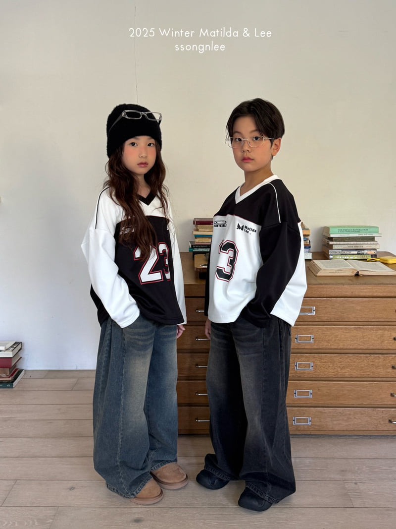 Matilda & Lee - Korean Children Fashion - #fashionkids - 23 V Jersey Sweatshirt - 12