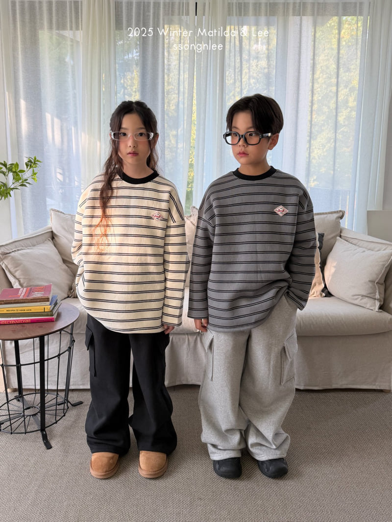 Matilda & Lee - Korean Children Fashion - #fashionkids - Fair Label Stripe Tee - 6