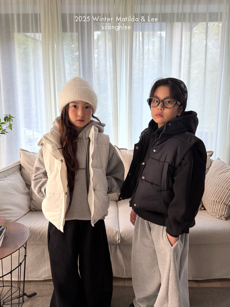 Matilda & Lee - Korean Children Fashion - #fashionkids - Wellon Padded Vest - 8