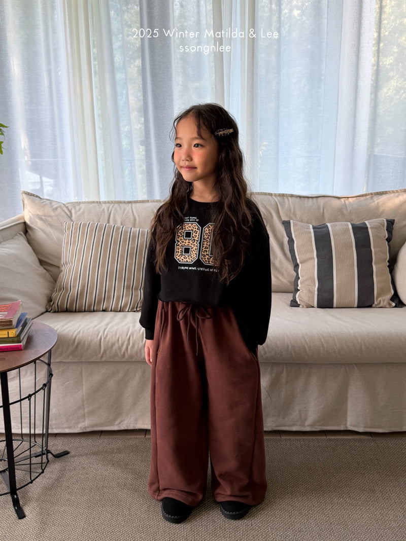 Matilda & Lee - Korean Children Fashion - #discoveringself - Wide Line String Pants - 4