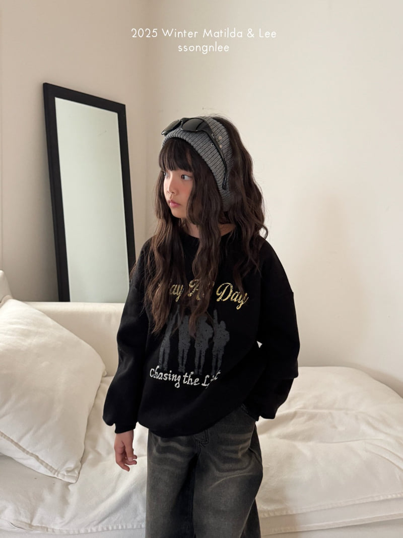 Matilda & Lee - Korean Children Fashion - #kidsshorts - All Day Sweatshirt - 11