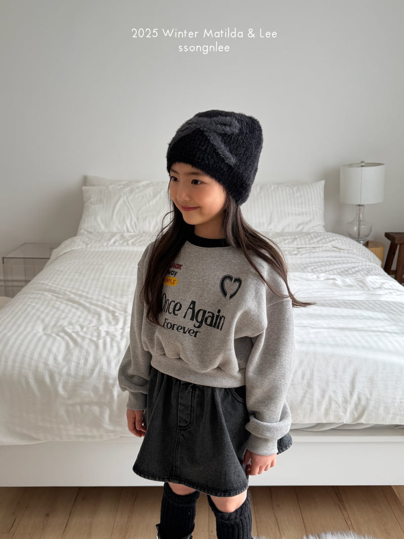 Matilda & Lee - Korean Children Fashion - #kidsshorts - Once Crop Sweatshirt - 9