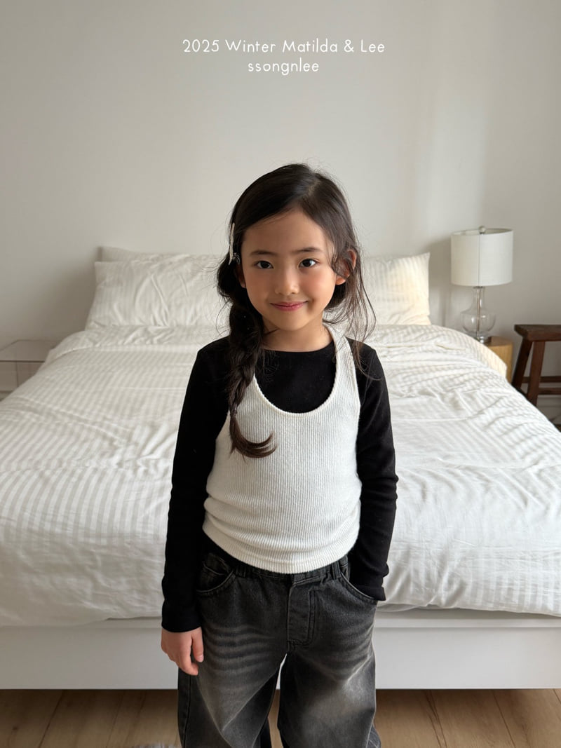 Matilda & Lee - Korean Children Fashion - #kidsshorts - Halterneck Knit - 7